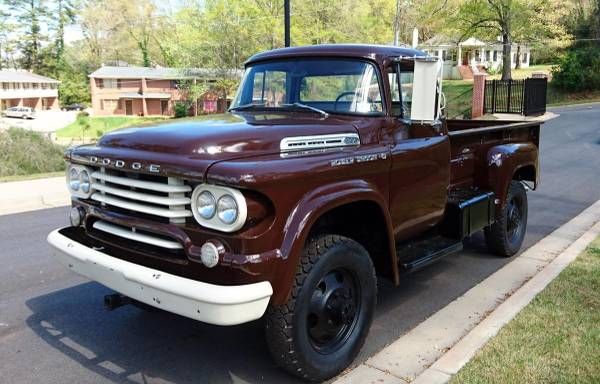 pic 1958 Dodge Power Wagon