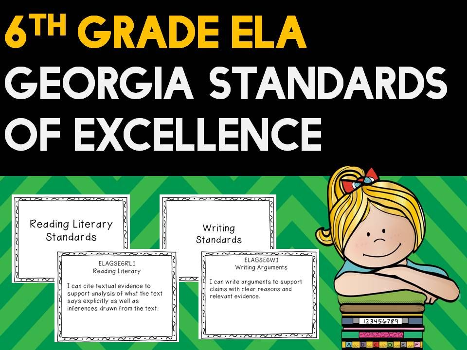 wallpapers 6Th Grade Ela Standards Ga