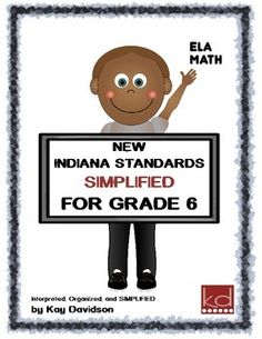 photo 6Th Grade Ela Standards Indiana