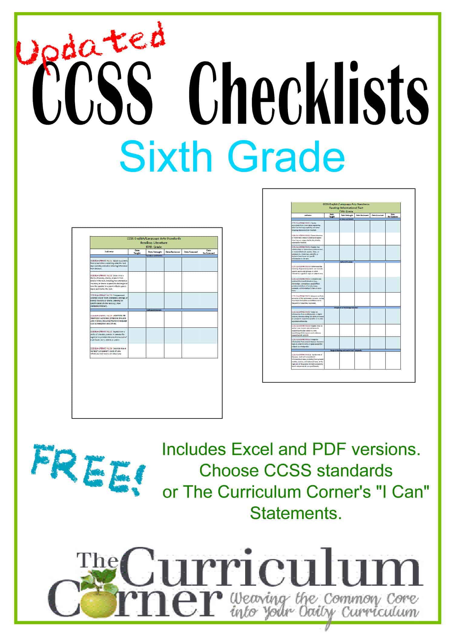 pix 6Th Grade Ela Standards Nc