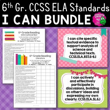 pics 6Th Grade Ela Standards