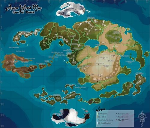 wallpapers Avatar World Map