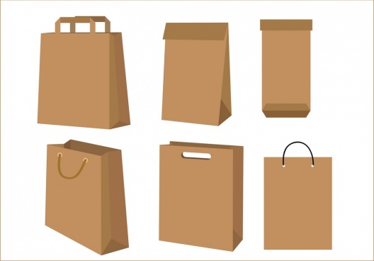 pics Bag Template Illustrator