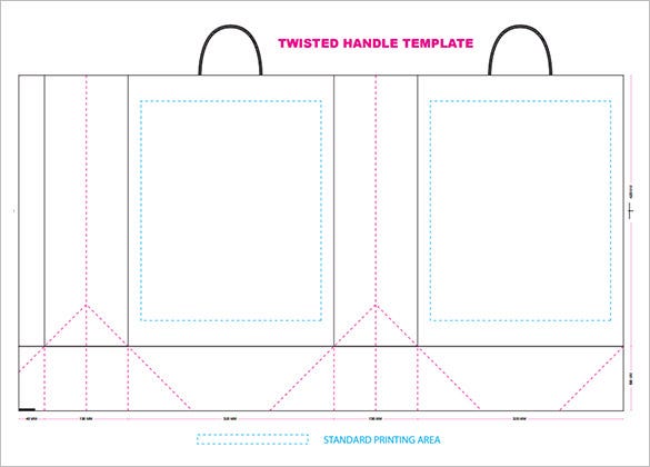 photo Bag Template Illustrator