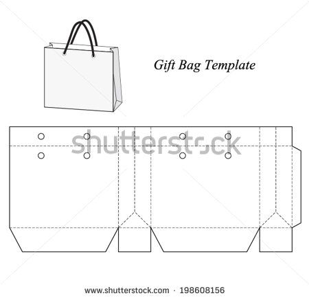 picture Bag Template Illustrator