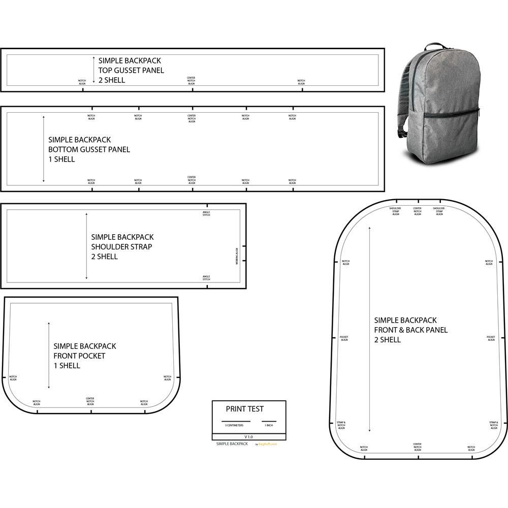 wallpapers Bag Template Sewing