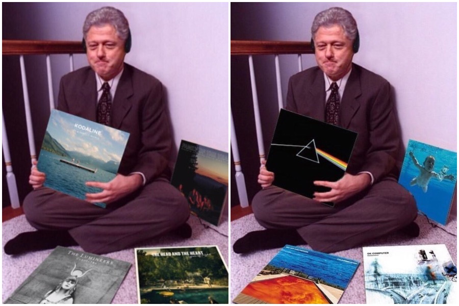 photo Bill Clinton Music Template