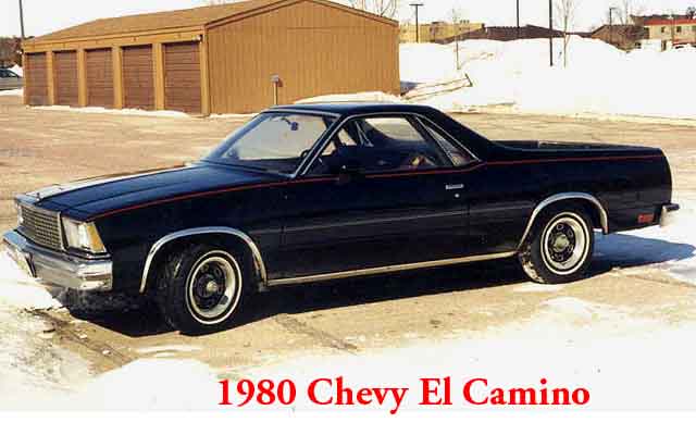 wallpapers Black 1980 Chevy El Camino