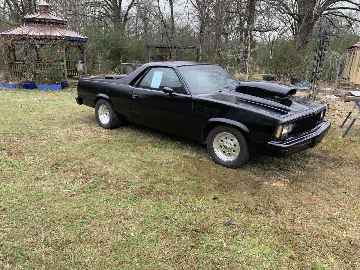 picture Black 1980 Chevy El Camino