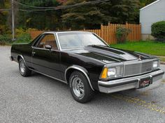 picture Black 1980 Chevy El Camino