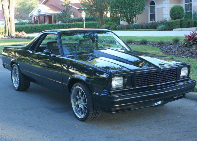 picture Black 1980 Chevy El Camino