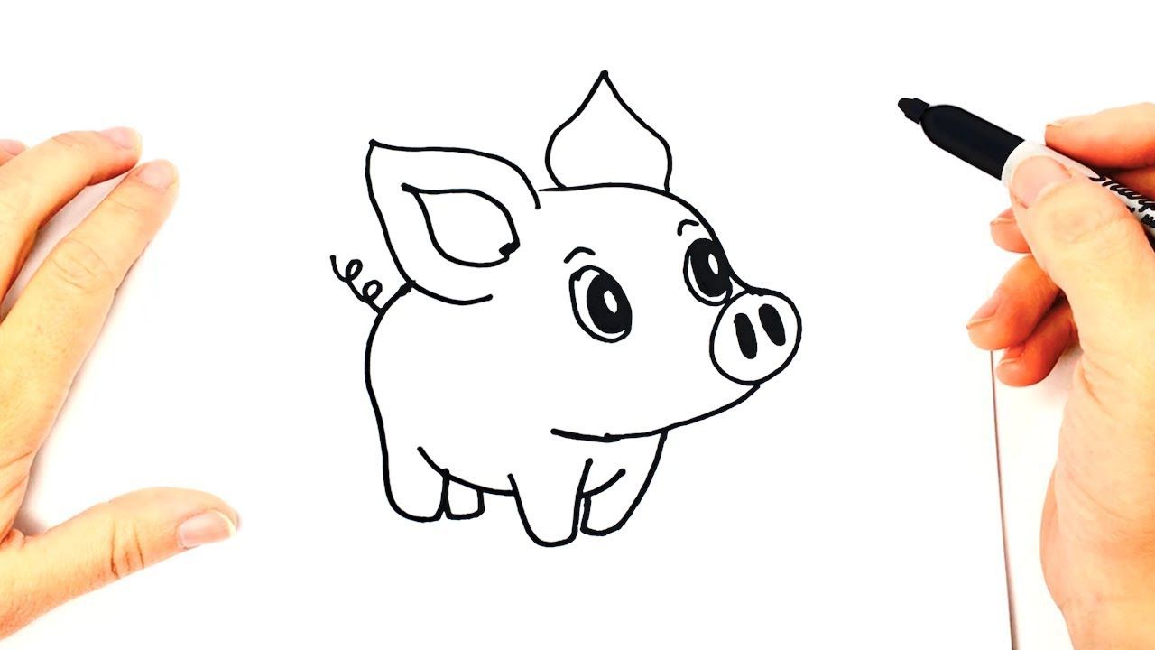 wallpapers Cute Easy Drawings Of Pigs