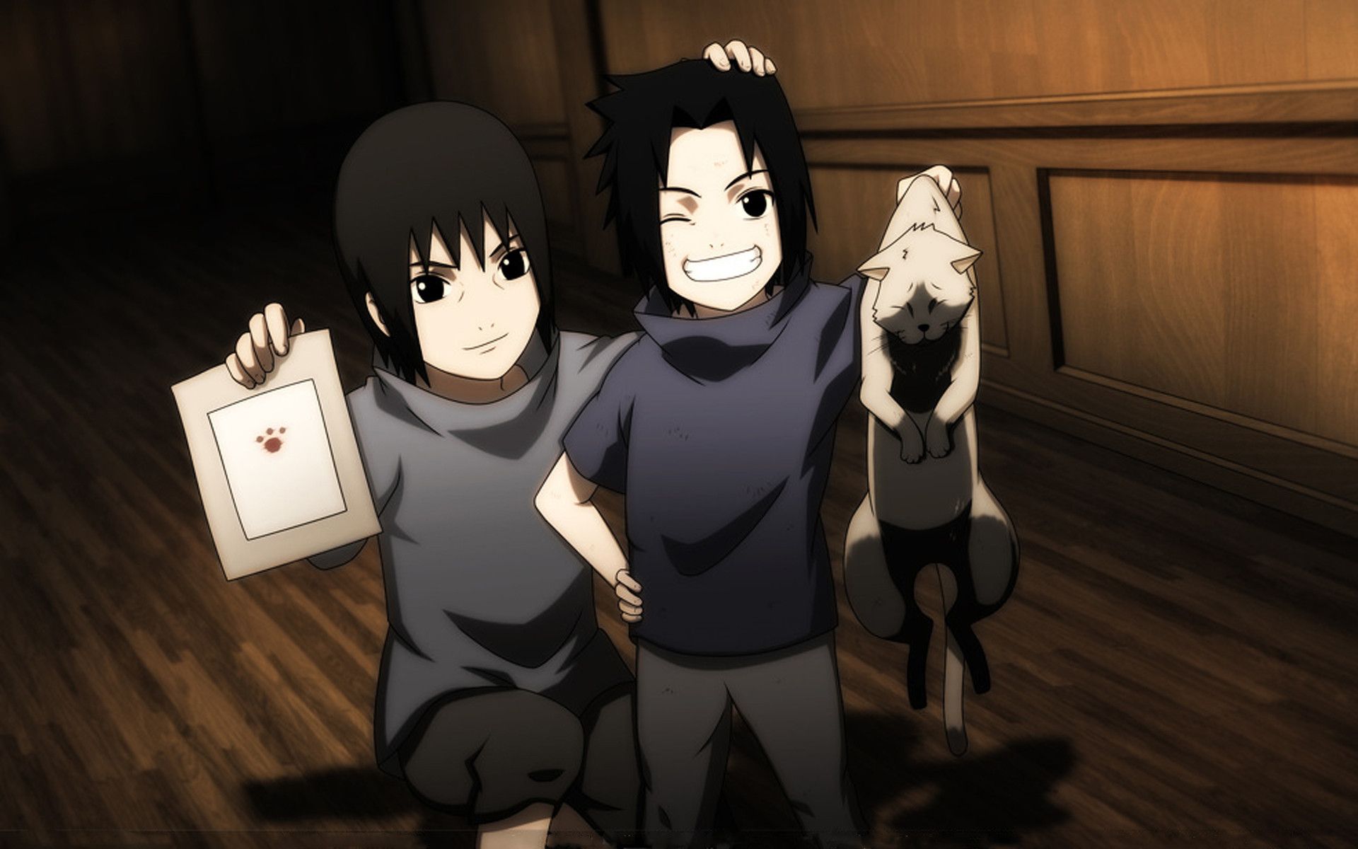 pic Cute Wallpaper Itachi And Sasuke