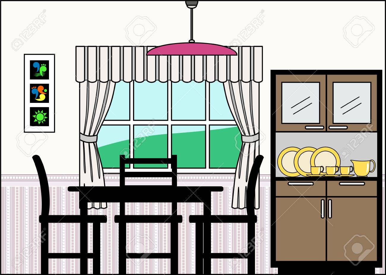 photo Dining Room Images Clipart