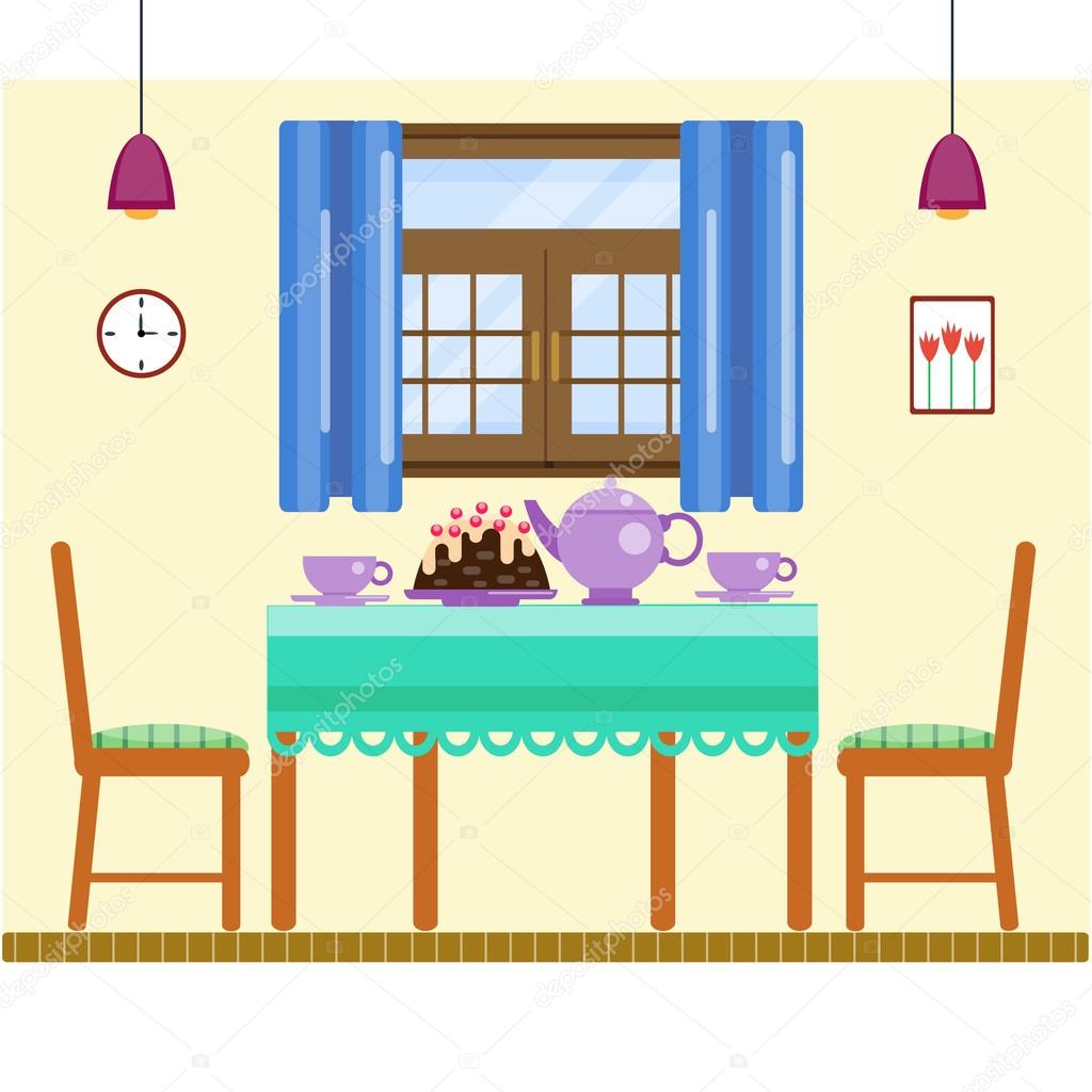 wallpapers Dining Room Images Clipart