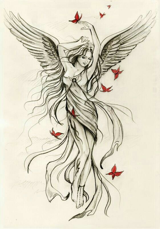 Featured image of post Disegni Angeli Donne