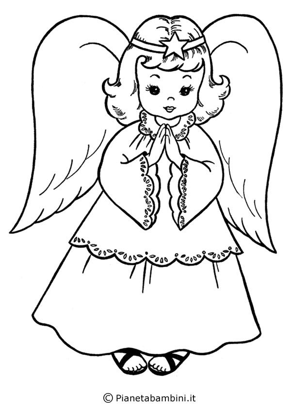 Featured image of post Disegni Angeli Per Bambini