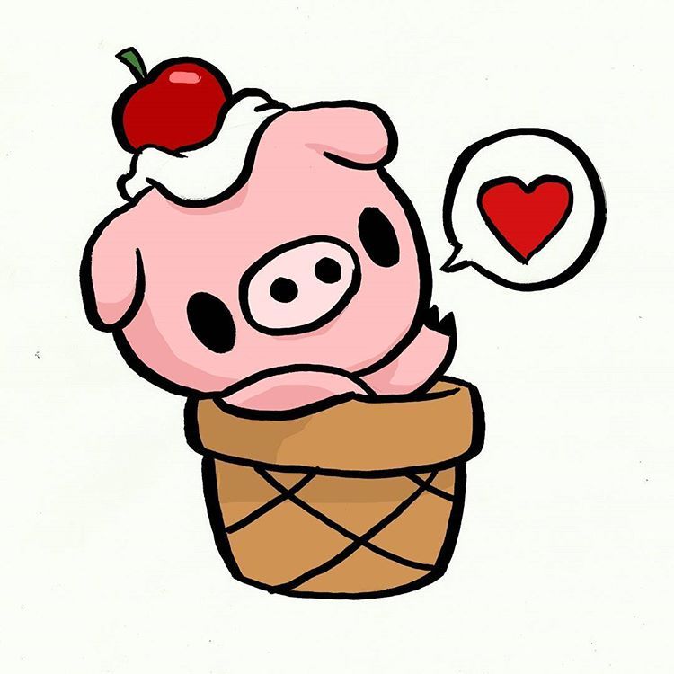 wallpapers Drawings Of Pigs Cute