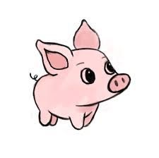 pic Drawings Of Pigs Cute