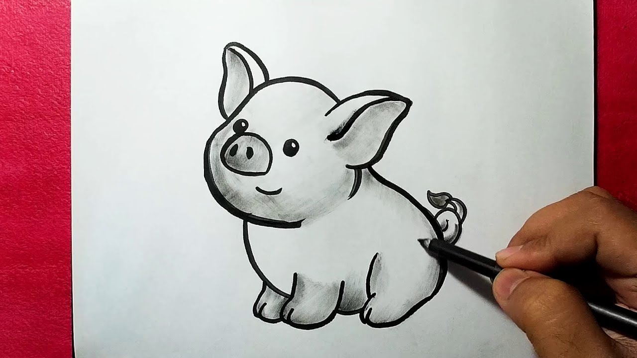 wallpapers Drawings Of Pigs Cute