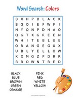 wallpapers Easy Elementary Word Search