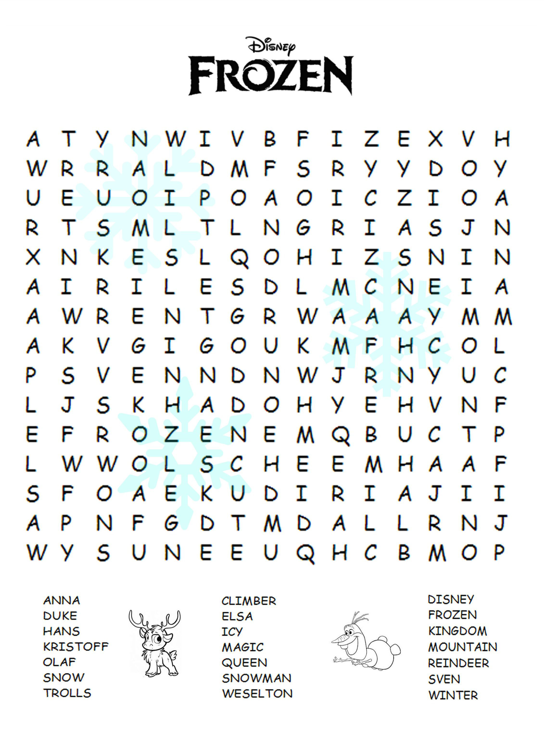 pic Easy Elementary Word Search