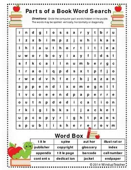 pix Elementary Word Search