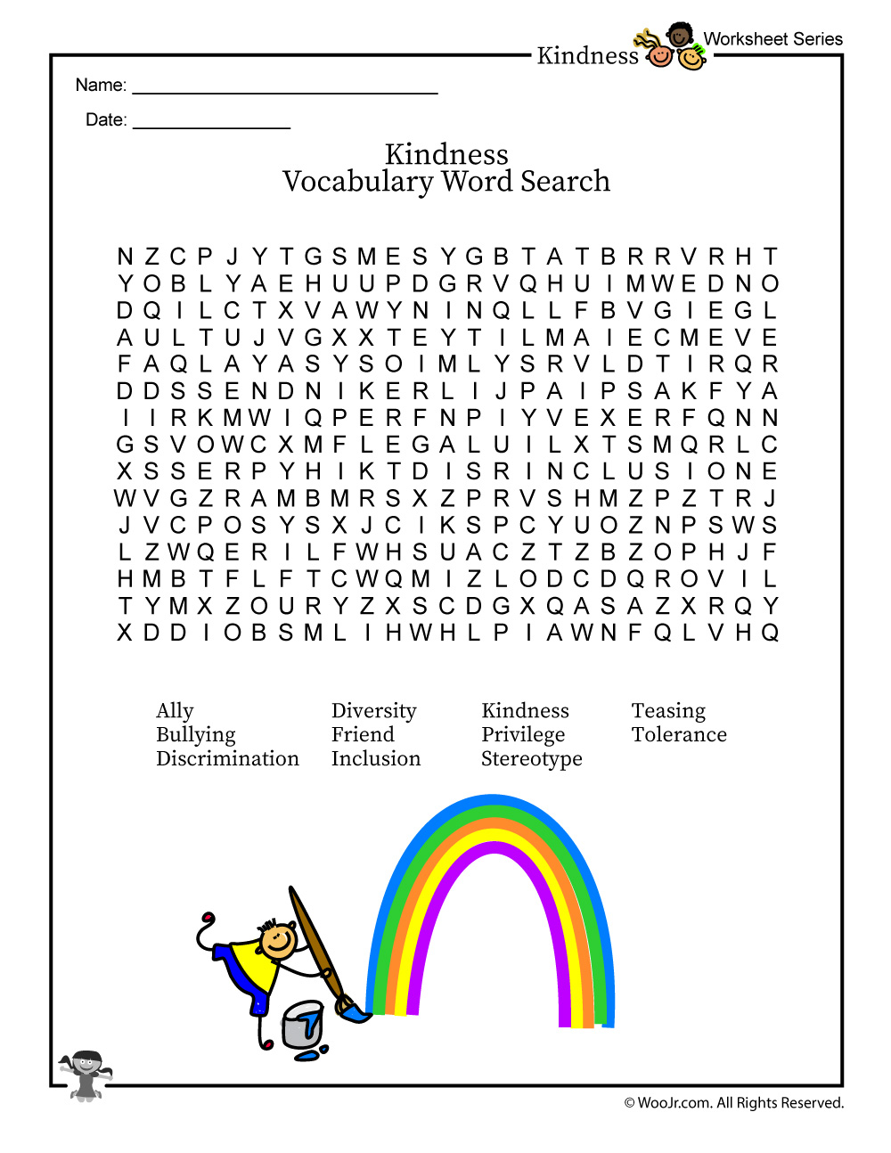 pic Elementary Word Search