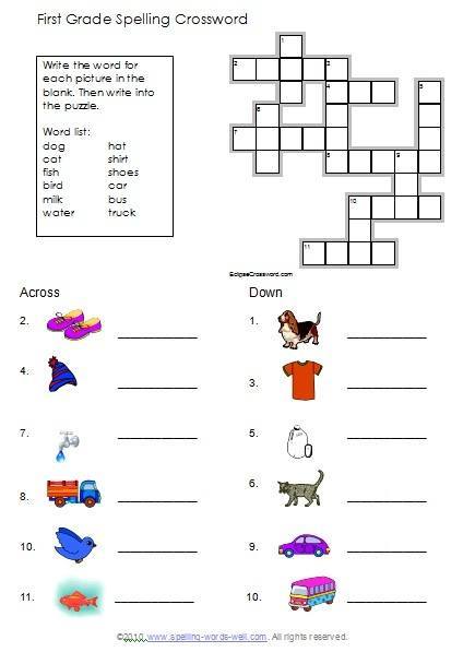 Featured image of post First Grade Crossword Puzzles