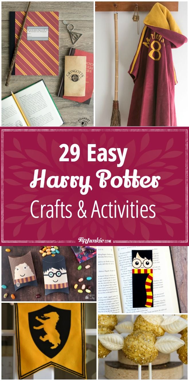 photo Fun Easy Harry Potter Crafts