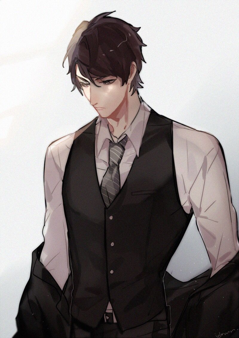 Featured image of post Handsome Anime Guy In Suit