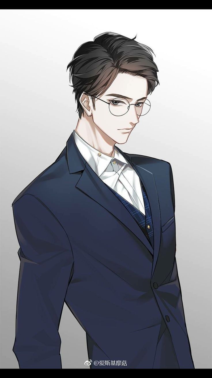 picture Handsome Anime Guy In Suit