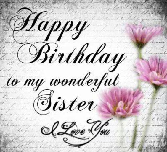 images Happy Birthday Sister I Love You Gif