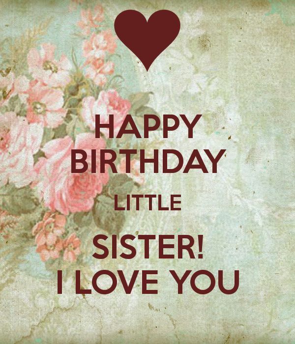 picture Happy Birthday Sister I Love You Gif