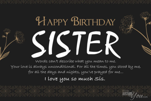 wallpapers Happy Birthday Sister I Love You So Much