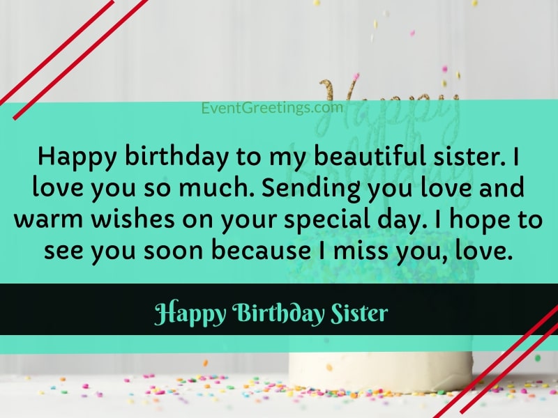 pix Happy Birthday Sister I Love You So Much