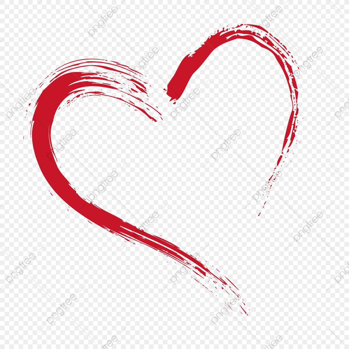 pics Heart Outline Png Red