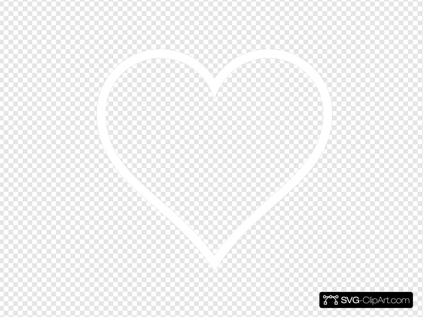 wallpapers Heart Outline Png White