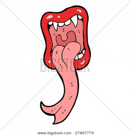 picture Human Snake Tongue Drawing