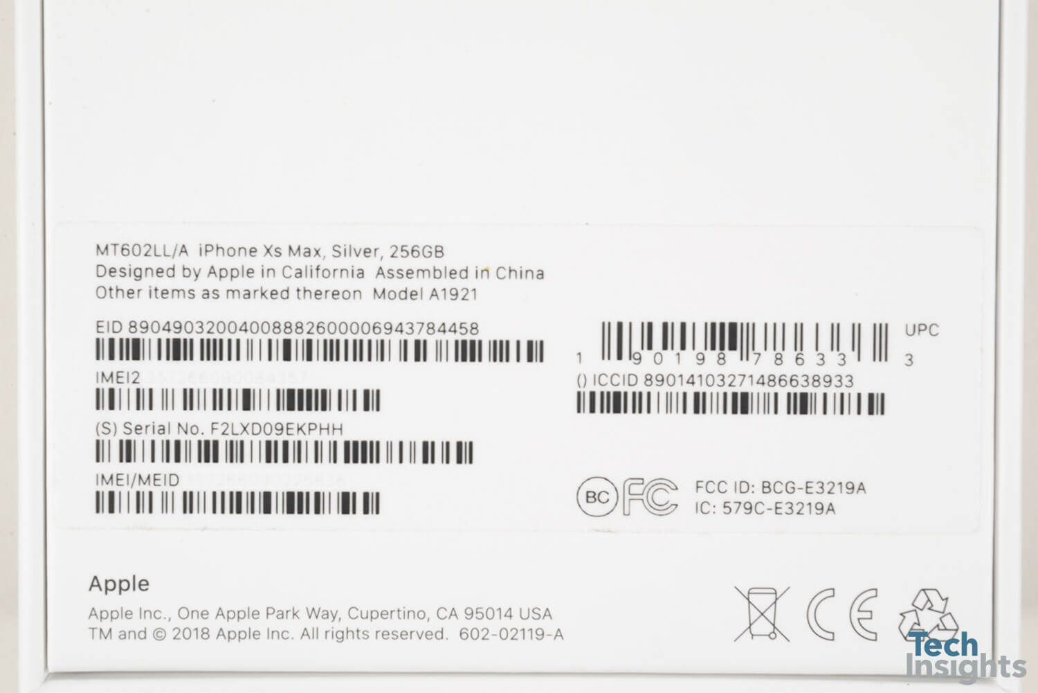 pics Iphone X Box Imei