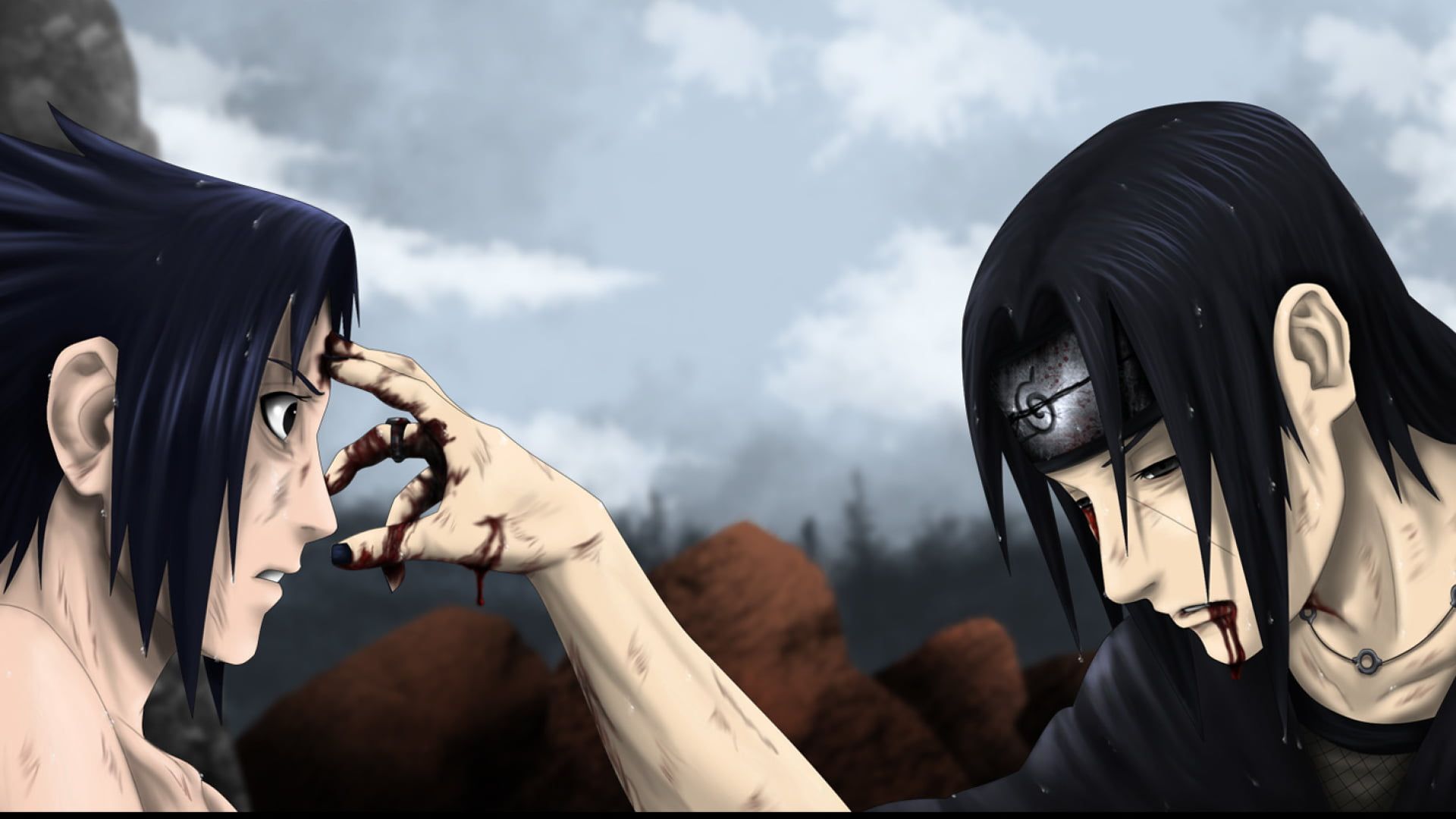 pix Itachi And Sasuke Wallpaper 4K