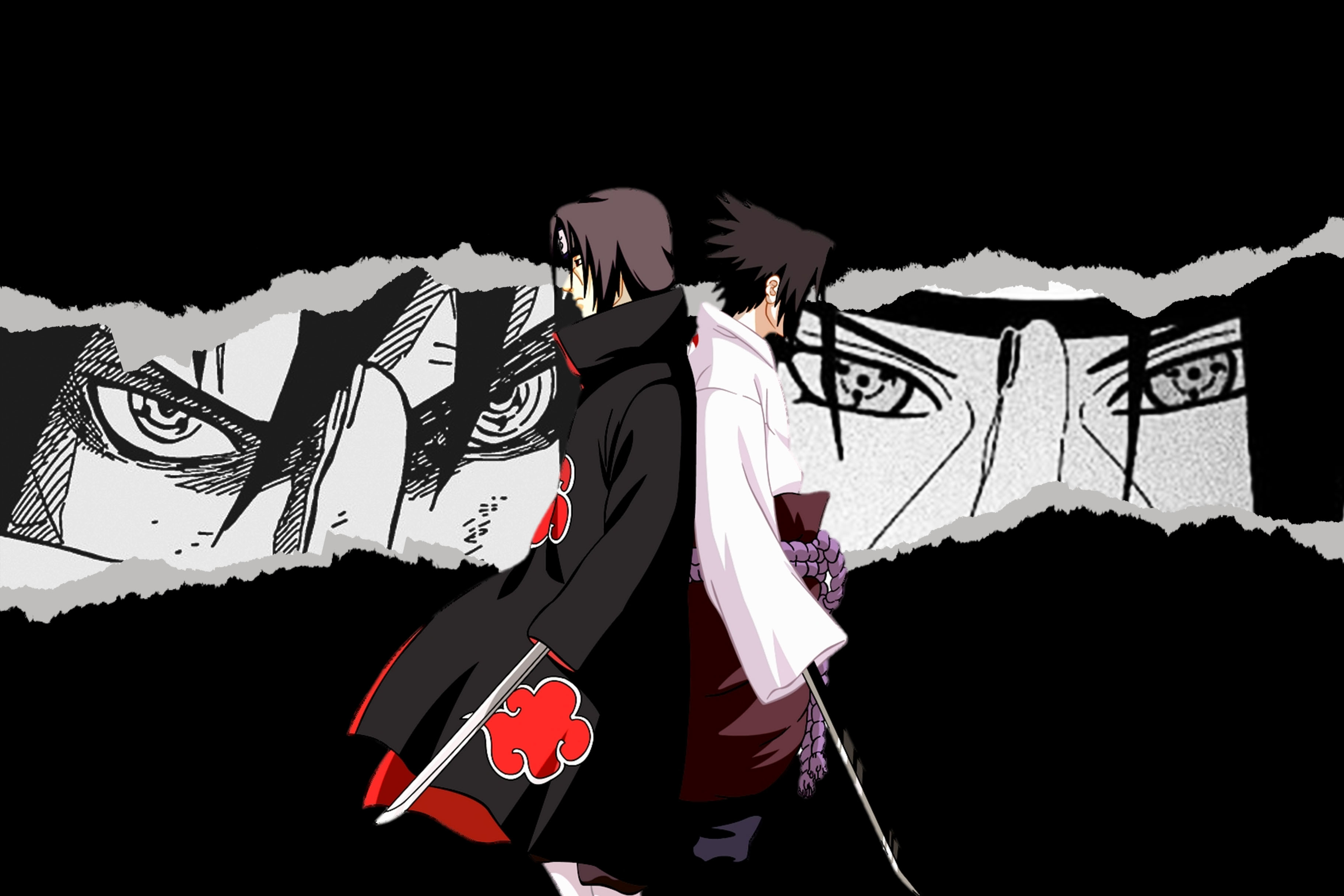 images Itachi And Sasuke Wallpaper 4K