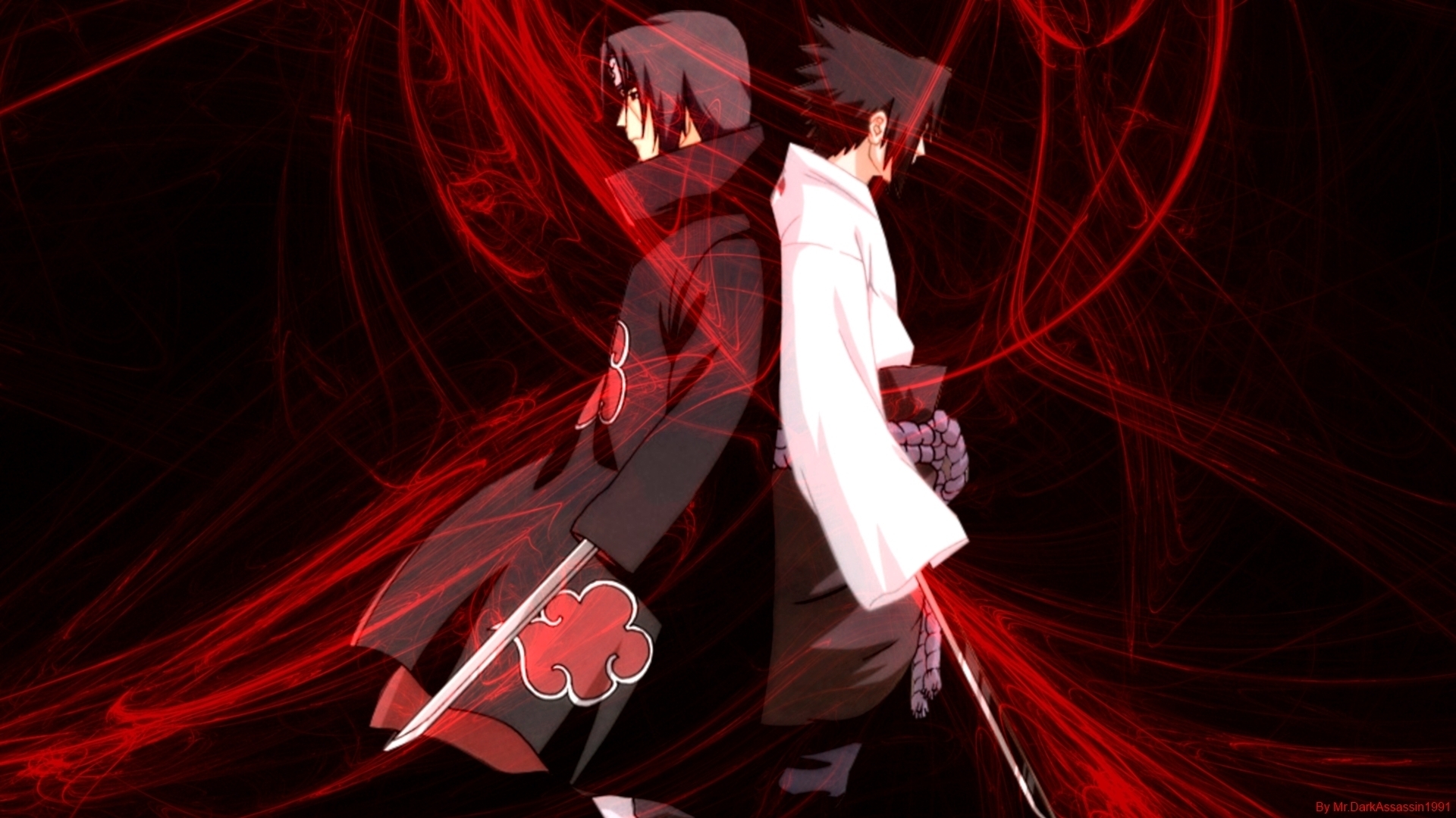 pix Itachi And Sasuke Wallpaper 4K