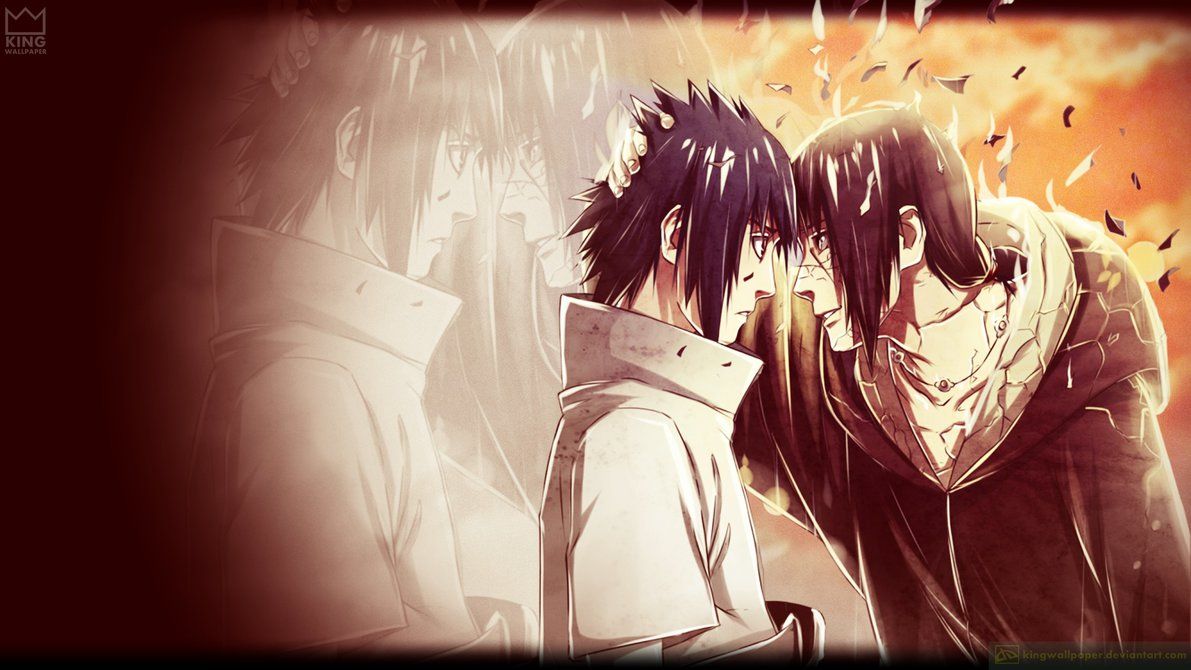 pic Itachi And Sasuke Wallpaper 4K