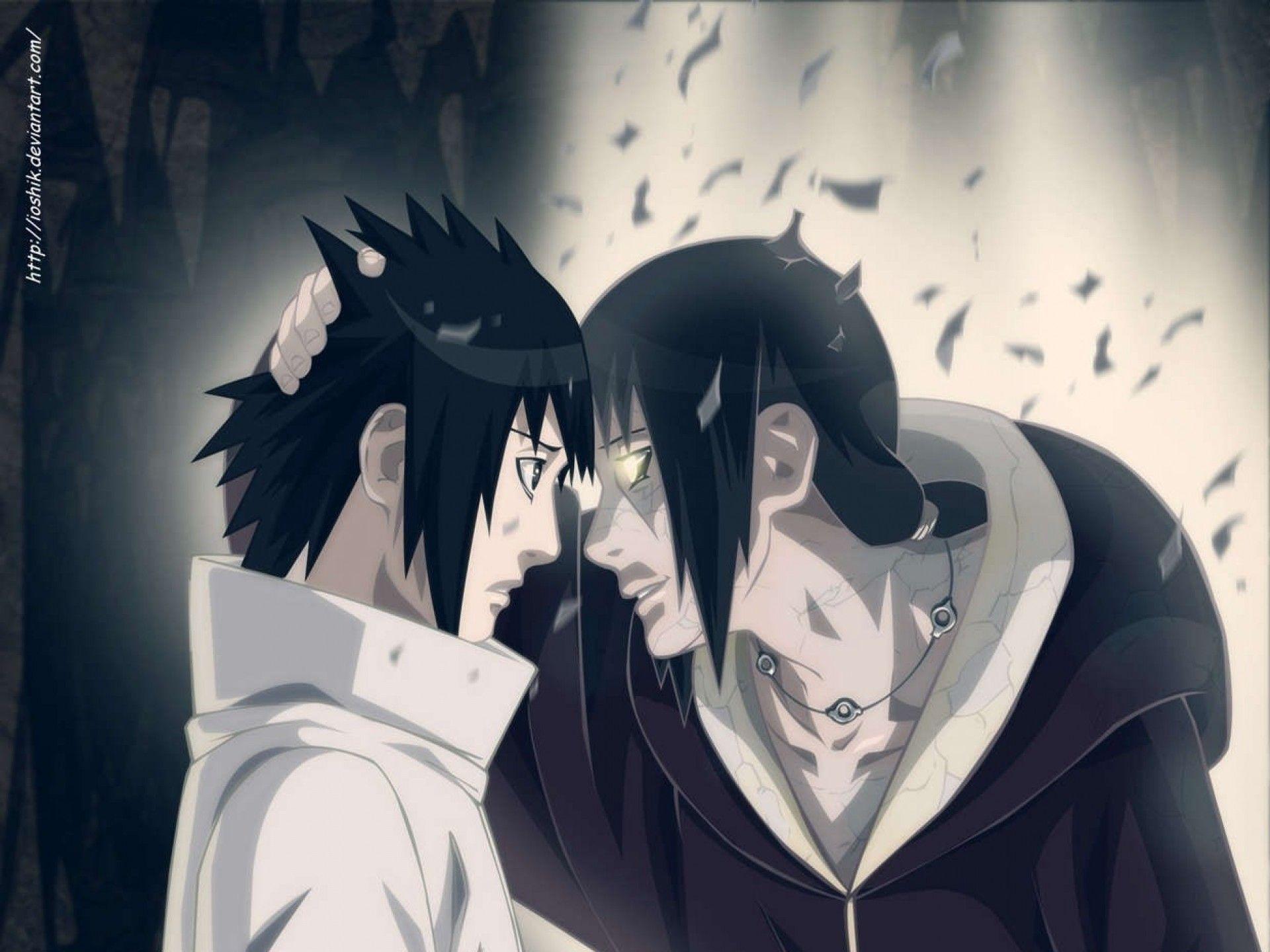 wallpapers Itachi And Sasuke Wallpaper 4K