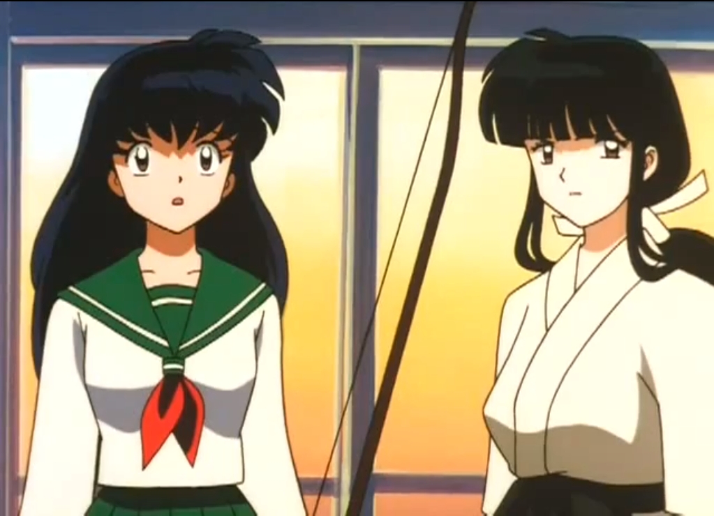 wallpapers Kikyo Vs Kagome