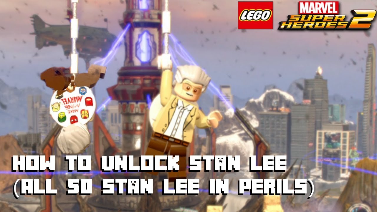 photo Lego Marvel Superheroes 2 Stan Lee Code