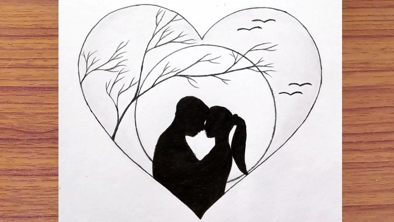 Featured image of post Love Step By Step Simple Cute Couple Drawings Easy