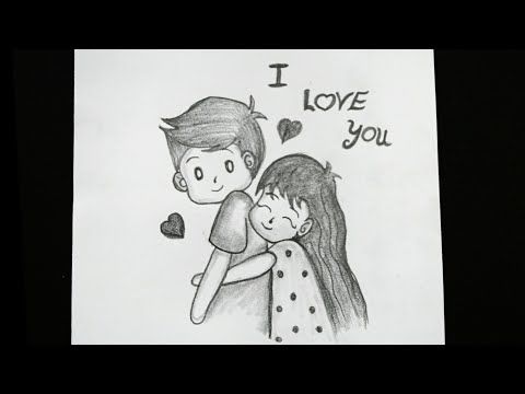 pic Love Step By Step Simple Cute Couple Drawings Easy