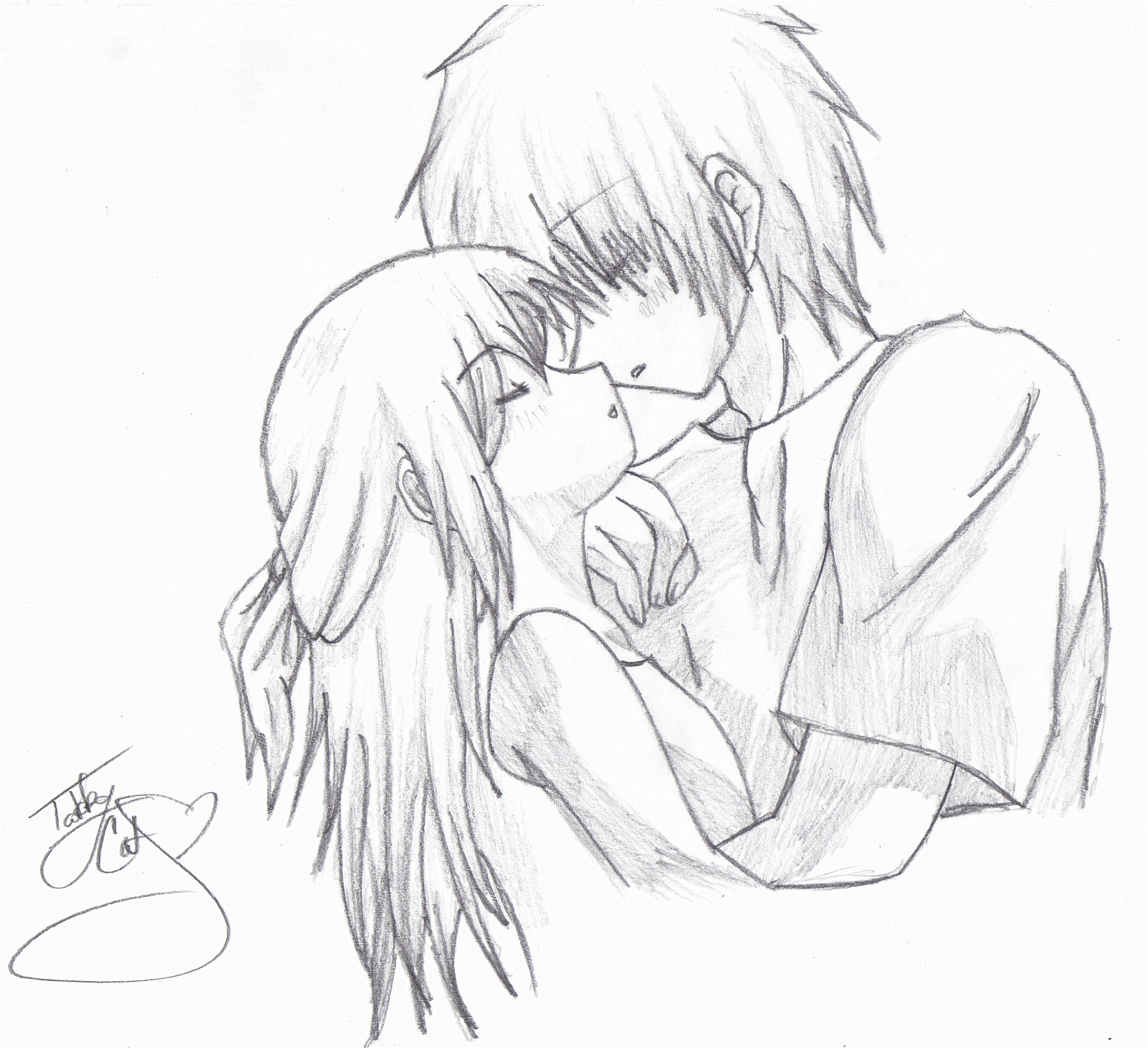 pix Love Step By Step Simple Cute Couple Drawings Easy